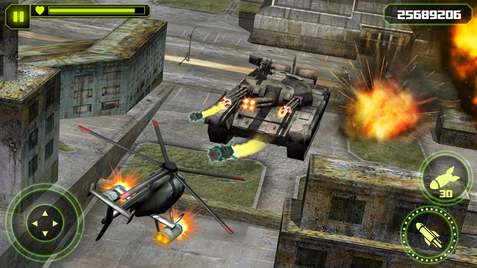 Gunship Helicopter Battle 3D - 1.1 - (iOS)