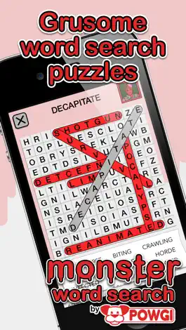 Game screenshot Monster Word Search by POWGI mod apk