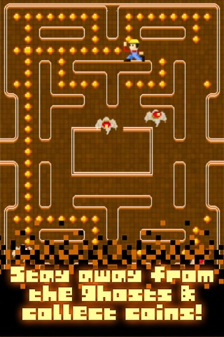 Chomp-man Dash - Construction Maze Runner screenshot 2