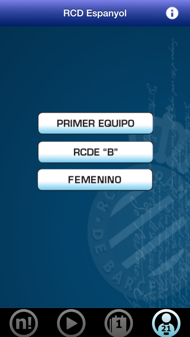 RCD Espanyol Screenshot