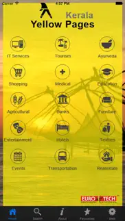yellow pages kerala app iphone screenshot 1