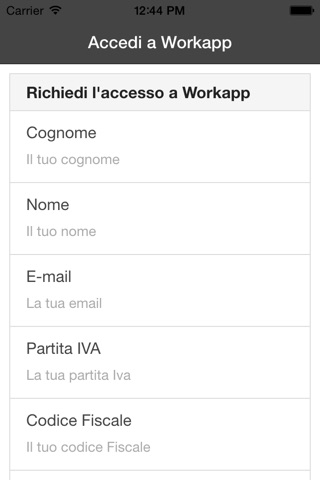 Workapp Leasifin srl screenshot 2