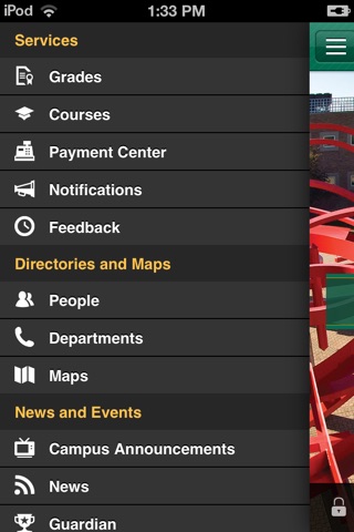 Wright State App screenshot 2