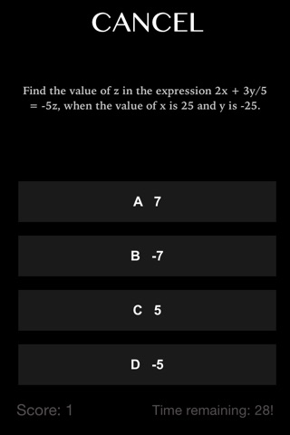 SouthCarolina Algebra I EOCEP TESTPREP screenshot 3