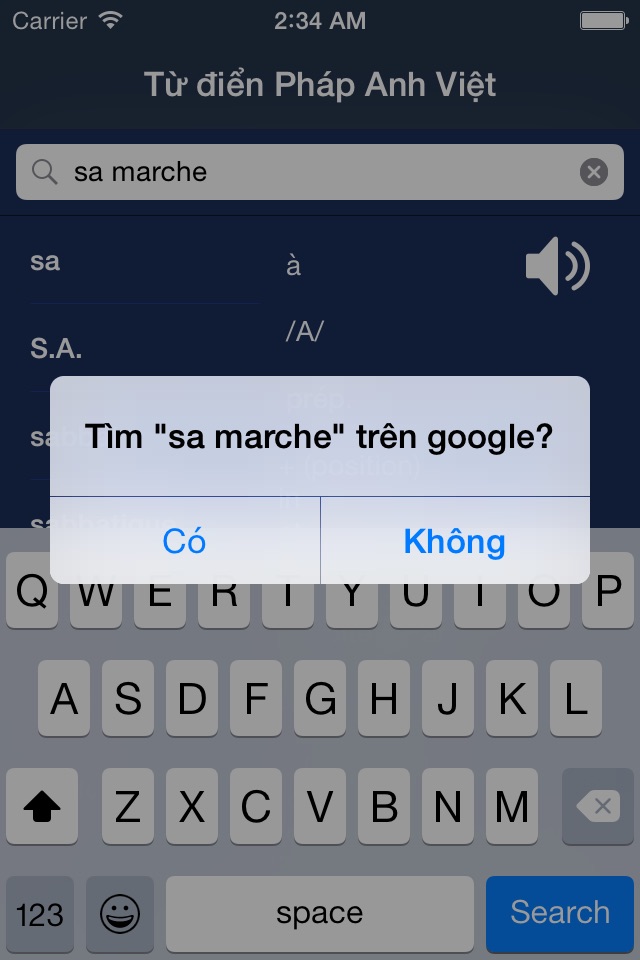 Từ điển Pháp Anh Việt screenshot 4