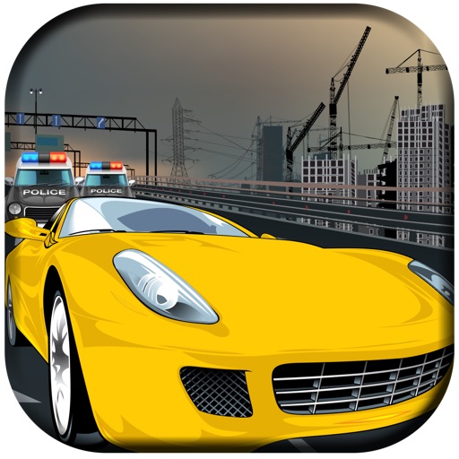 Auto Theft Police Escape: Reckless Crime Chase Racing Rush Pro icon
