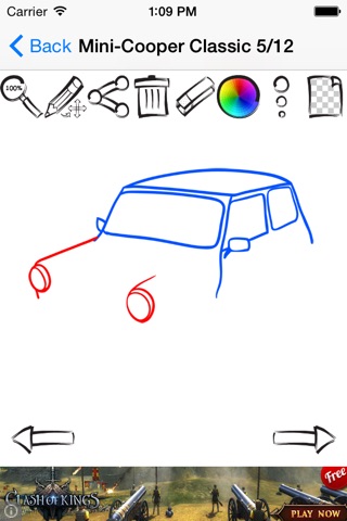 Drawing Retro Cars screenshot 2