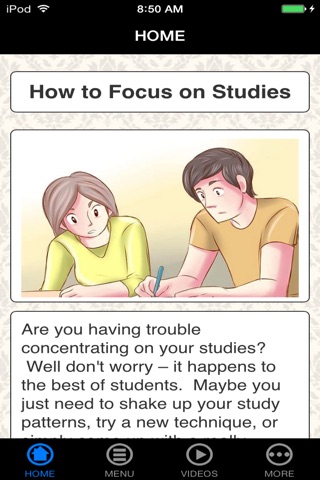 A+ How To Focus On Studying - Beginner's Guide screenshot 2