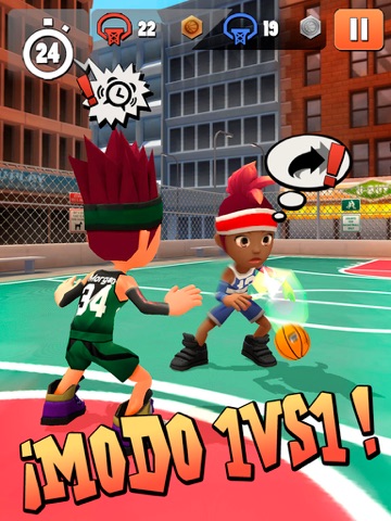 swipe basketball 2 ipad capturas de pantalla 1