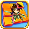 A Brave Castle Warrior - Tile Sliding Puzzle Hero FREE