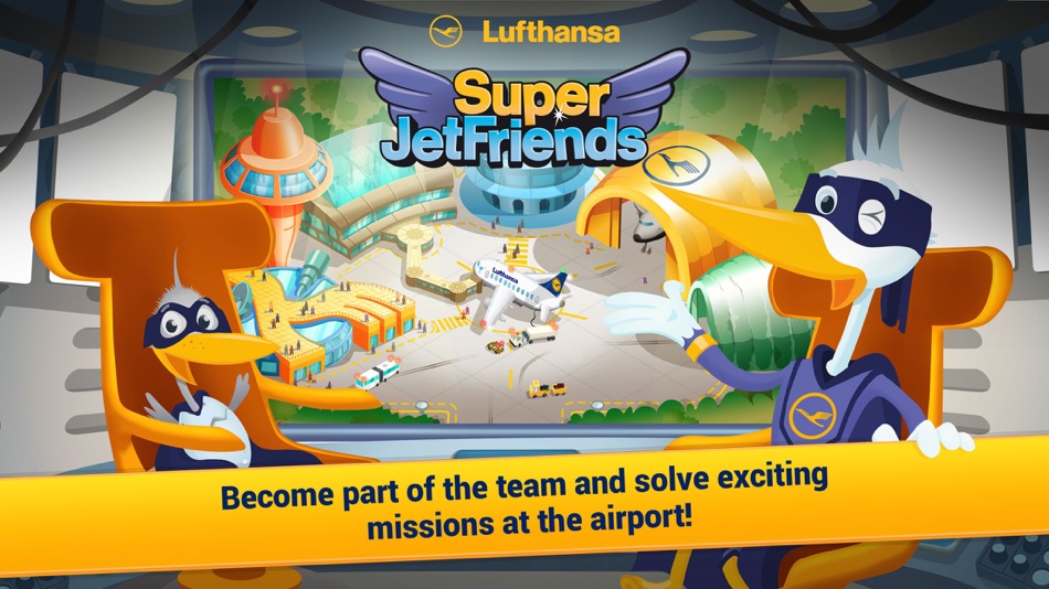 Super JetFriends – Games and Adventures at the Airport! - 1.3 - (iOS)