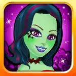 A Monster Make-up Girl Dress up Salon - Style me on a little spooky holiday night makeover fashion party for kids App Contact