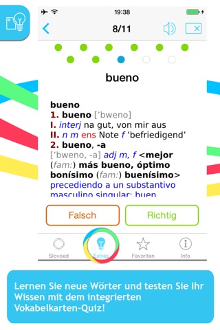 Spanisch <> Deutsch Wörterbuch screenshot 4