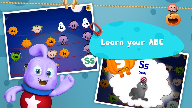 Phonics Pumpkin - Learning app for Kids in Preschool, Kindergarten & First Grade screenshot-3