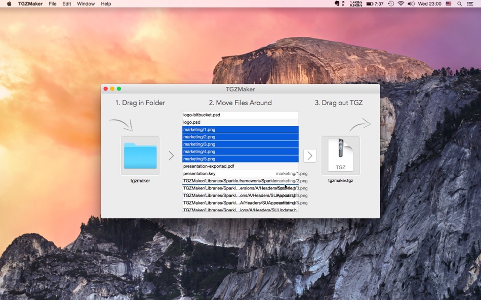 #4. TGZMaker (macOS) By: Shuo Yang