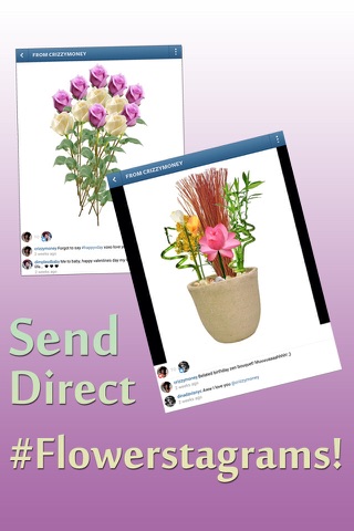 Send Flowers Free by Shakesperry Flower Shop Ecard Greetings; Insta Share on Social screenshot 4