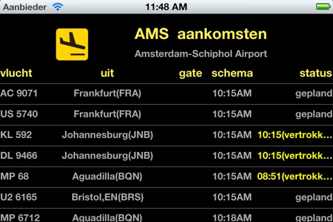 iFlightBoard Live-- Departures & Arrivals screenshot 2