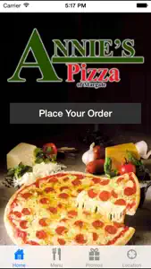 Annie's Pizza screenshot #2 for iPhone