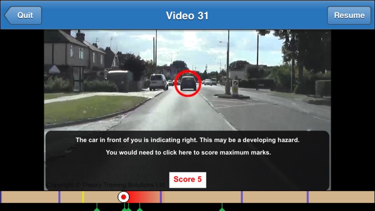 Driving Theory 4 All - Hazard Perception Videos Vol 5 for UK Driving Theory Test - Free screenshot-3