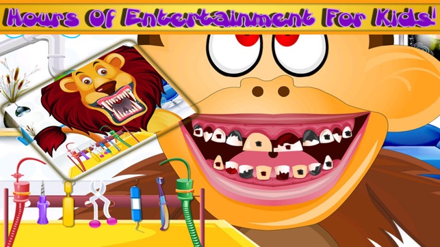 Animal Dentist-Rinse,Clean,Decorate teeth with tatoo!(圖4)-速報App