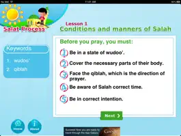 Game screenshot Salah Tutorial for kids - Islam Index apk
