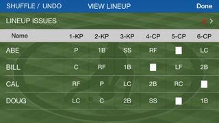 Play Ball Lineup  - Youth Baseball and Softball Lineup Makerのおすすめ画像5