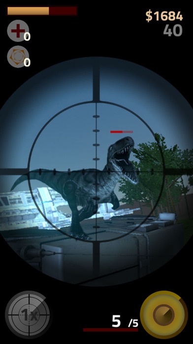 Screenshot #2 pour Jurassic Dino Killer Shooting Dinosaur Survival Adventure