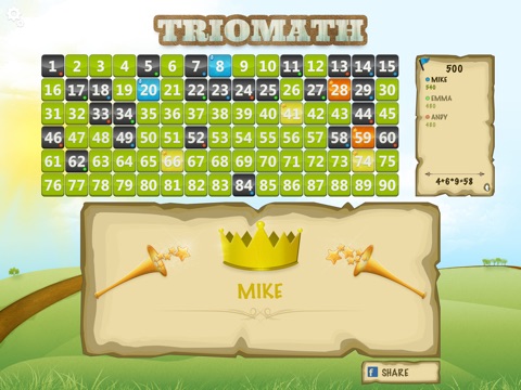 Trio Math Pro: Fun Educational Counting Game for Kids in School & Preschool screenshot 2