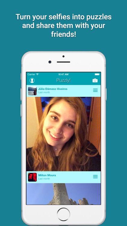 Puzzly - Turn Your Selfies Into Puzzles