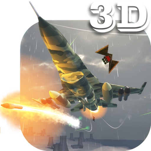 Alien Space Attack 3D- sky force 2015 iOS App