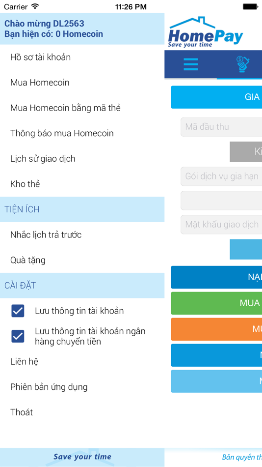 #3. HomePay (iOS) 由: HDC ., Jsc