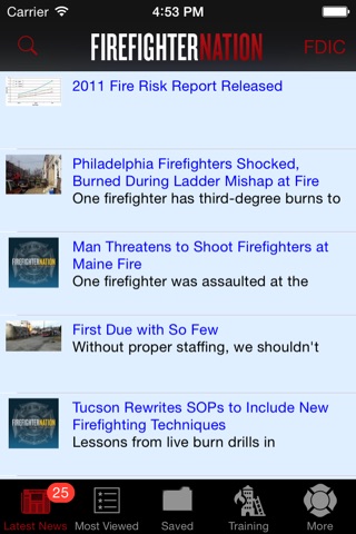 Firefighter Nation News screenshot 2