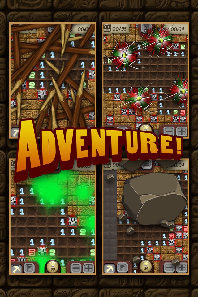 Temple Minesweeper - El Dorado Adventure with Mine Sweeper Gameplay screenshot 3