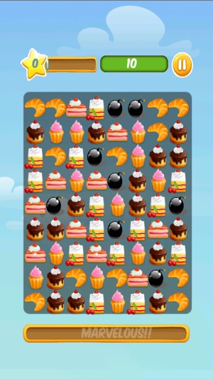 Cake Mania Match Pop Puzzle Easy 2d Game