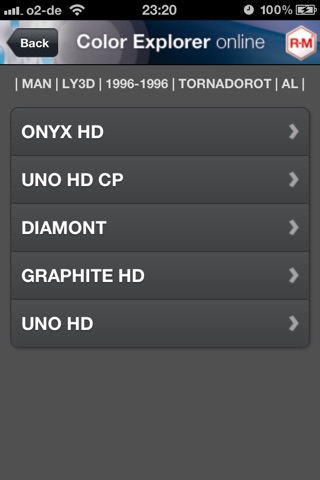 R-M Color-Explorer Online screenshot 4
