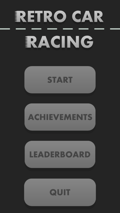 Screenshot #2 pour Retro Car Racing course automobile