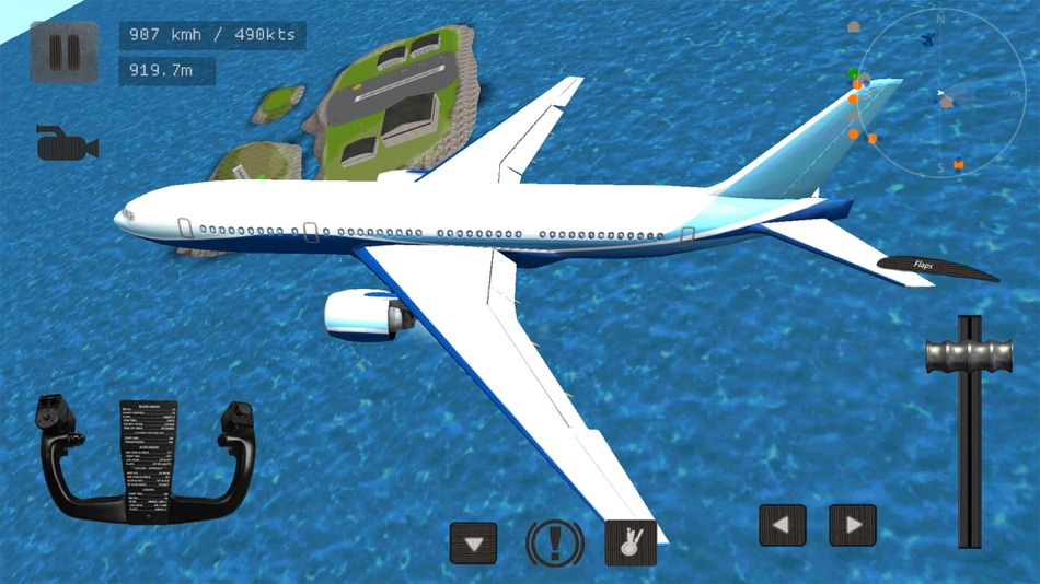 #1. Flight Simulator : Plane Pilot (iOS) 由: Vahagn Sargsyan
