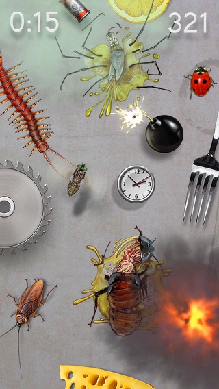 iBugs Invasion — バグキック - 昆虫ゲームを子供のための：カエル、蟻、蜘蛛、ムカデ＆蝶をのおすすめ画像2
