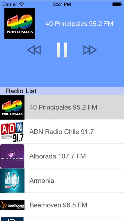 Las radios de chile : Top Chilian Radio