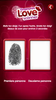 finger print scanner amore iPhone Captures Décran 2