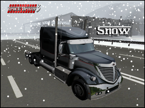 Screenshot #6 pour Truck Driver 3 : Rain and Snow Trucking 3D