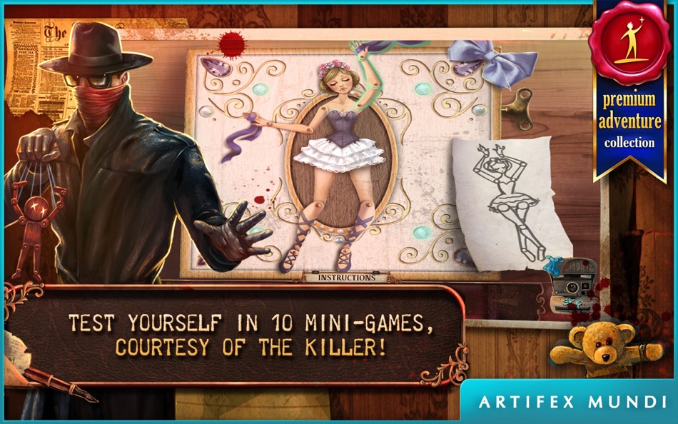 #2. Deadly Puzzles: Toymaker for Mac OS X (macOS) 由: Artifex Mundi S.A.