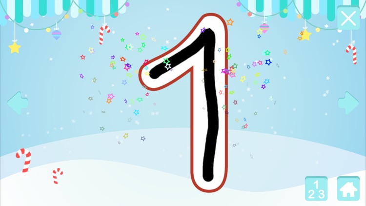 123: Christmas Games - Learn to Count screenshot-3