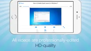 Video Tutorial for Windows 7 - Secrets, Tips & Tricks screenshot #4 for iPhone