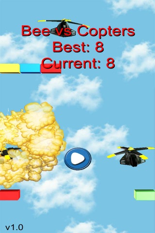 Bee vs Copters screenshot 3