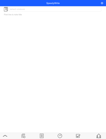Screenshot #4 pour SpeedyWrite - Can quickly writing and append a note for Evernote.
