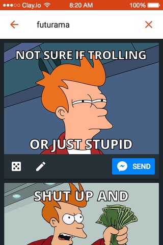 Meme Blast for Messenger screenshot 2