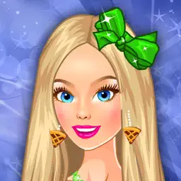 Cute Blonde Girl Sweet Dress - Makeover game for little princesses app icon