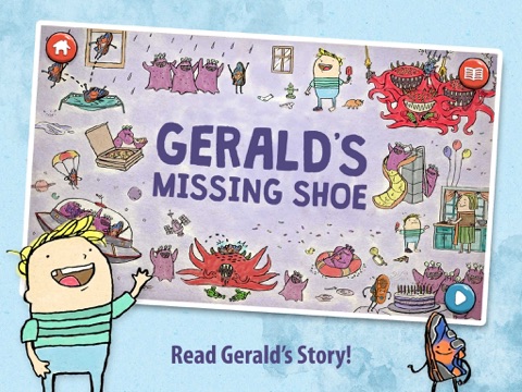 Geox Kids: Books iPad screenshot 1 - Book app