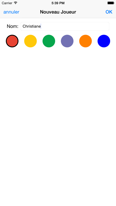 Screenshot #2 pour Phase 10 Feuille de Pointage